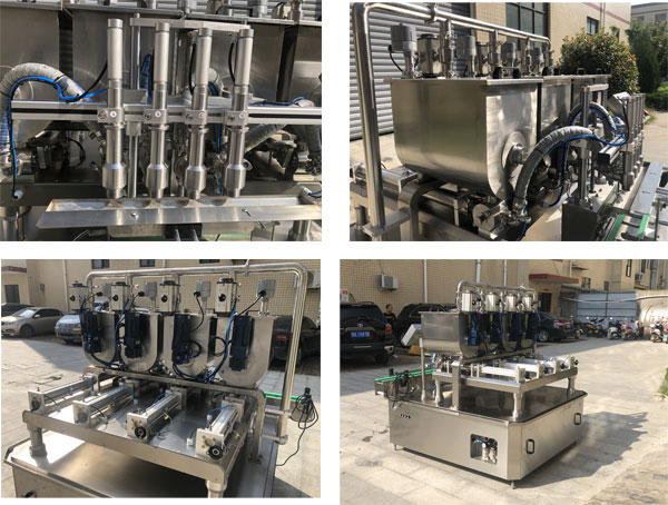 辣椒醬灌裝機(jī)包裝樣品展示