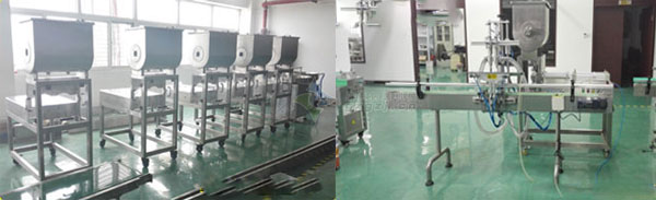 雙頭臥式攪拌直線醬料灌裝機(jī),豆豉醬灌裝機(jī)