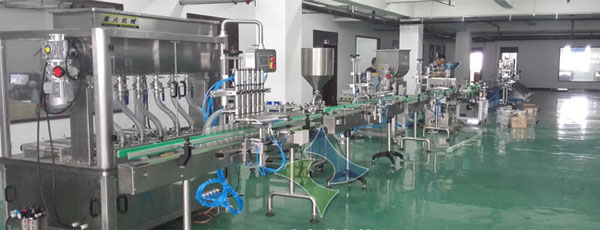 6頭臥式攪拌醬料灌裝機(jī)