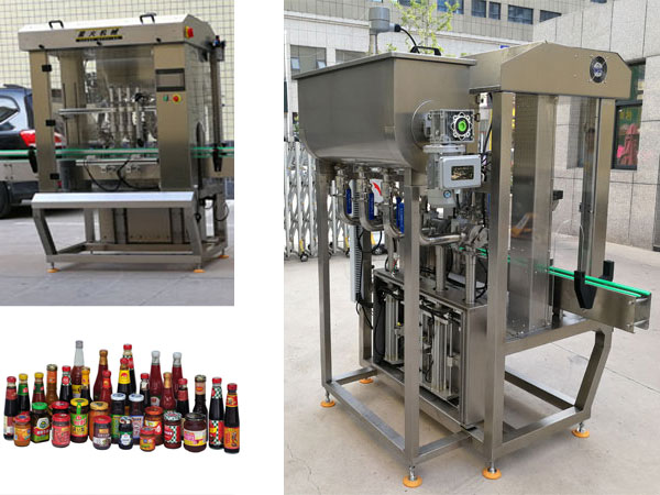 濃醬灌裝機(jī)包裝樣品展示