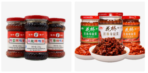 辣椒醬灌裝機(jī)展示