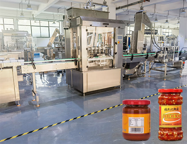 陜西辣椒醬灌裝機