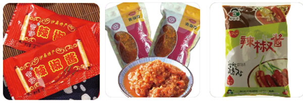 全自動袋裝辣椒醬灌裝機(jī)