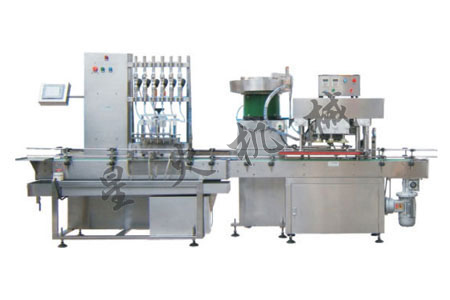 直線式重力辣椒醬自動(dòng)灌裝機(jī)