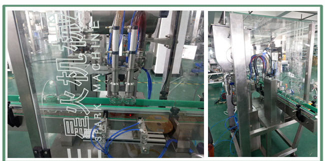 鮮辣椒自動(dòng)灌裝機(jī)細(xì)節(jié)